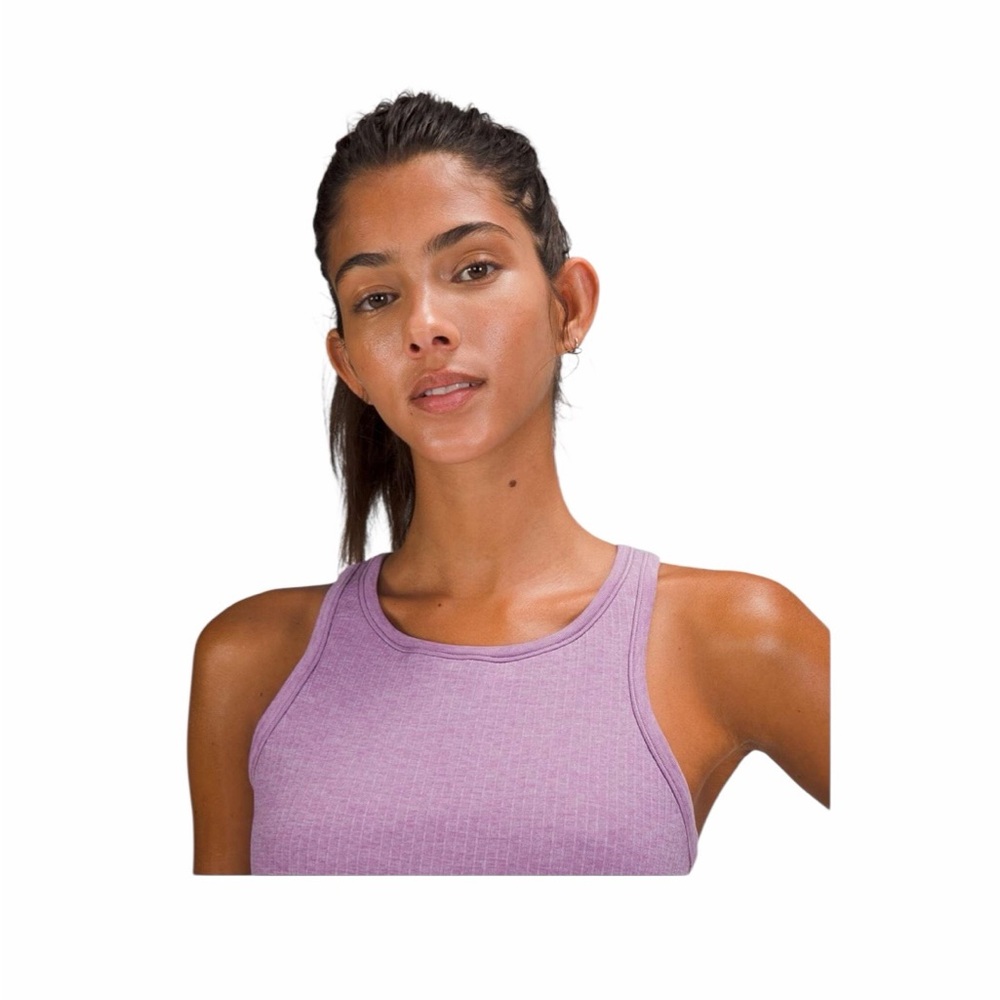 Lululemon Ebb To Street Racerback Crop Tank Top
Wisteria Purple